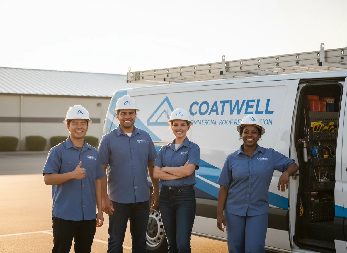 Commercial roof coating company in Ottoville, OH